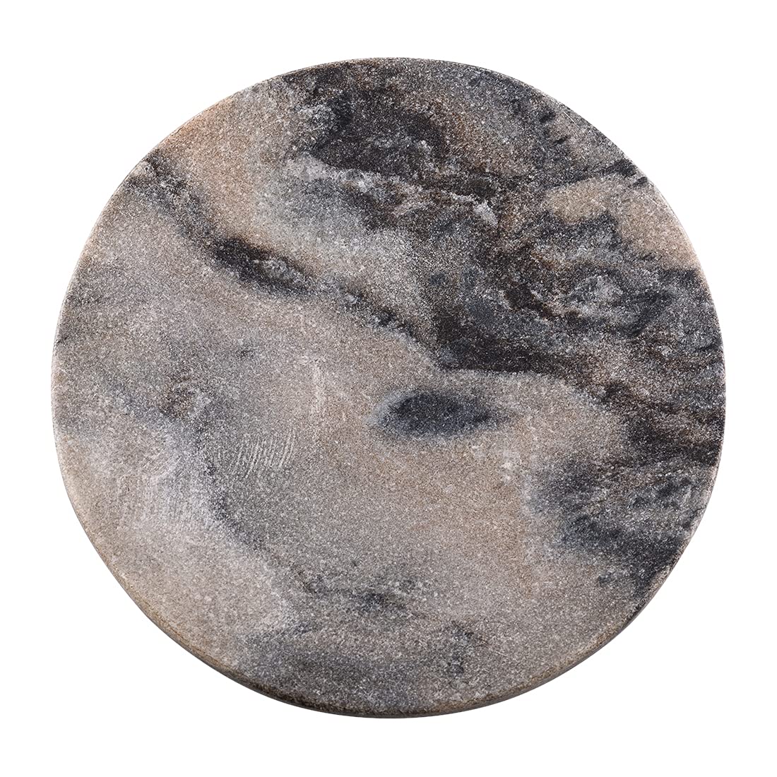 NKlaus plate natural stone Ø 12cm coaster table decoration saucer glass coaster 10636