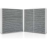 2Pcs Capume for Cabin Air Filter JM133 Fits for 2021-2025 2026 Elantra, 2022-2026 Ioniq 5, 2020-2026 Sonata, 2022-2026 Tucson, 2021-2026 K5, Santa Fe, Fits 97133 - L1000, 97133-N9100, PC99594P