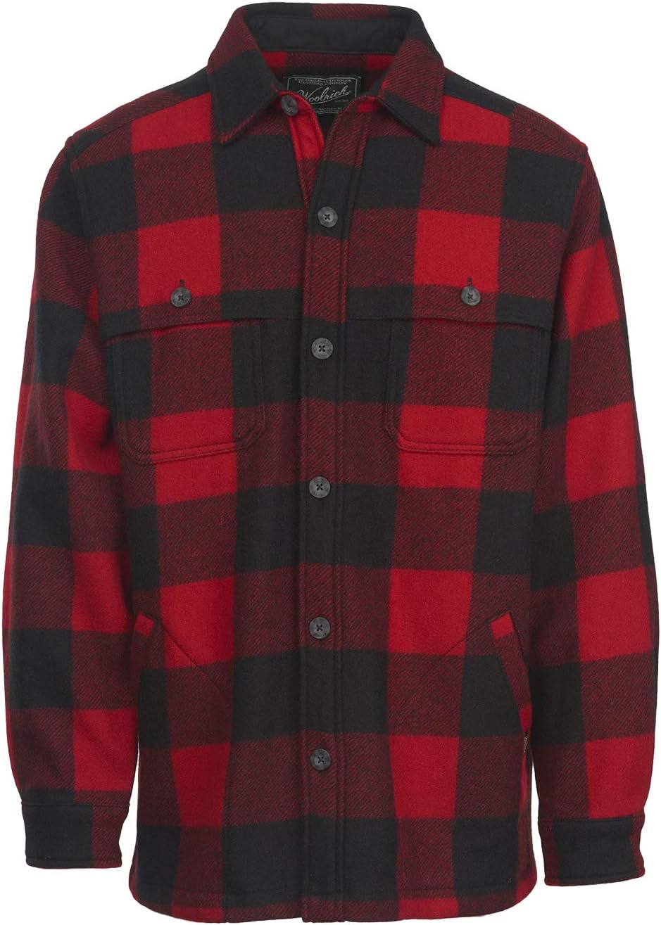 Woolrich Men's Wool Stag Shirt Jacket