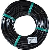 DripWorks 1/4" Soaker Dripline, Drip Irrigation Emitter Tubing, Low-Density Polyethylene (LDPE) (6" Spacing, 100 ft)