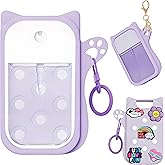 LEISENOR Silicone Case Compatible with Touchland Hand Sanitizer Spray, Protective Case for Power Mist and Glow Mist 1 fl oz