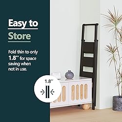 WOA WOA Step Ladder 4 Step Folding with Wide and