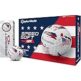 TaylorMade SpeedSoft Golf Balls, Maximum Distance with Ultra-Soft Feel, Perfect for Off The Tee and Around The Green