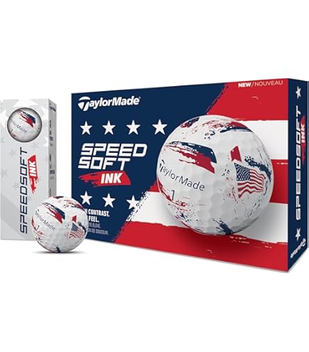 Amazon.com : TaylorMade TP5 pix USA Golf Ball, Dozen : Sports