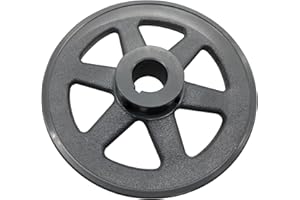 CMFG BK80-1-1/4,BK80114 v Belt Pulley,7.75 inch OD, 1 1/4 Inch Bore,Cast Iron Material,BK Single Groove v Belt Pulleys for "4L" or "A" Belts and "5L" or "B" Belts
