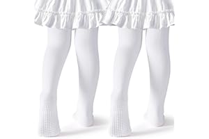 Coziwill Socks Baby Tights Non Slip Toddler Stockings Tights with Grippers Seamless Soft Cotton Knit Leggings Newborn