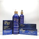 Pure Glow Set Milk Soap Cream Gel Serum