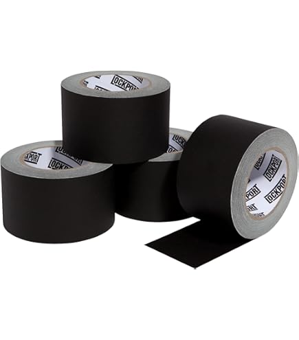 BOMEI PACK 6 Colors Gaffer Tape 1inch x 20yds, Matte Non- Reflective Theater Stage Tape, No Residue Hand Tear, for Cable, Photo Studio, Painters, Floors Marking Tape