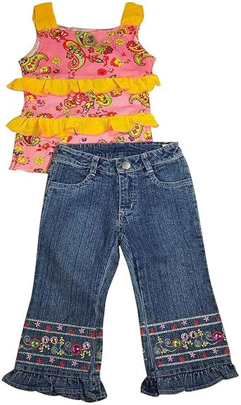 girls denim capri