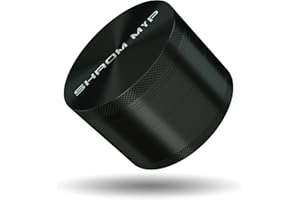 SKROM MYP Spice Grinder for Manual Aluminum 3.0 Inch Black