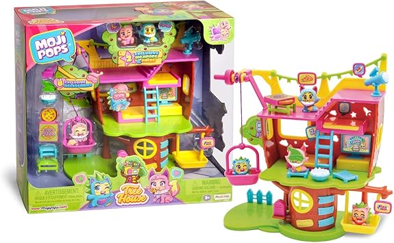 MOJIPOPS - Treehouse with 2 exclusive 