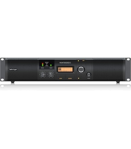 Amazon.com: Behringer NX4-6000 Ultra-Lightweight 6000 Watt 4
