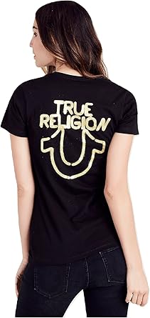true religion shirts black and gold