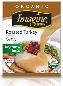 Imagine Organic Gravy, Roasted Turkey, 13.5 Ounce (Pack of 12)