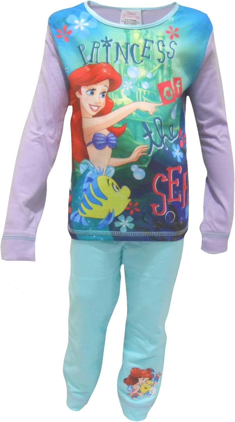Girls Disney Princess Ariel Pyjamas 18-24 Months put 5 Years