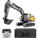 DOUBLE E Hobby Volvo EC160E Remote Control Excavator - 1:14 Full Metal RTR Electric Version E010