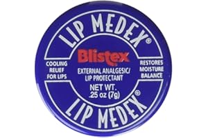 Blistex Lip Medex External Analgesic/Lip Protectant 0.25 oz (Pack of 6)