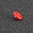 Haoge Metal Shutter Release Button for Sony RX1 RX10 I II III IV for Nikon FM FM2 FM2/T FM2N FM3A FE2 EL2 FT2 FT3 FA Leica M1 M2 M3 M4-P M6 M7 M-P Film Camera Accessories Concave Surface Red