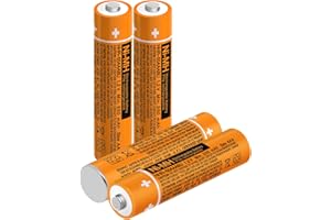 QWSHAN HHR-55AAABU AAA 1.2v Battery for Panasonic Cordless Wireless Phone Telephone Handset DECT 6.0 550mAh Rechargeable NI-M