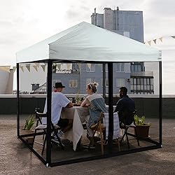 Tappio 10x10 Mosquito Net with Zipper for Patio