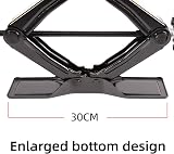 LEADBRAND Scissor Jack 1.8 Ton 419mm Max Height Labor-Saving Extended Base view 6