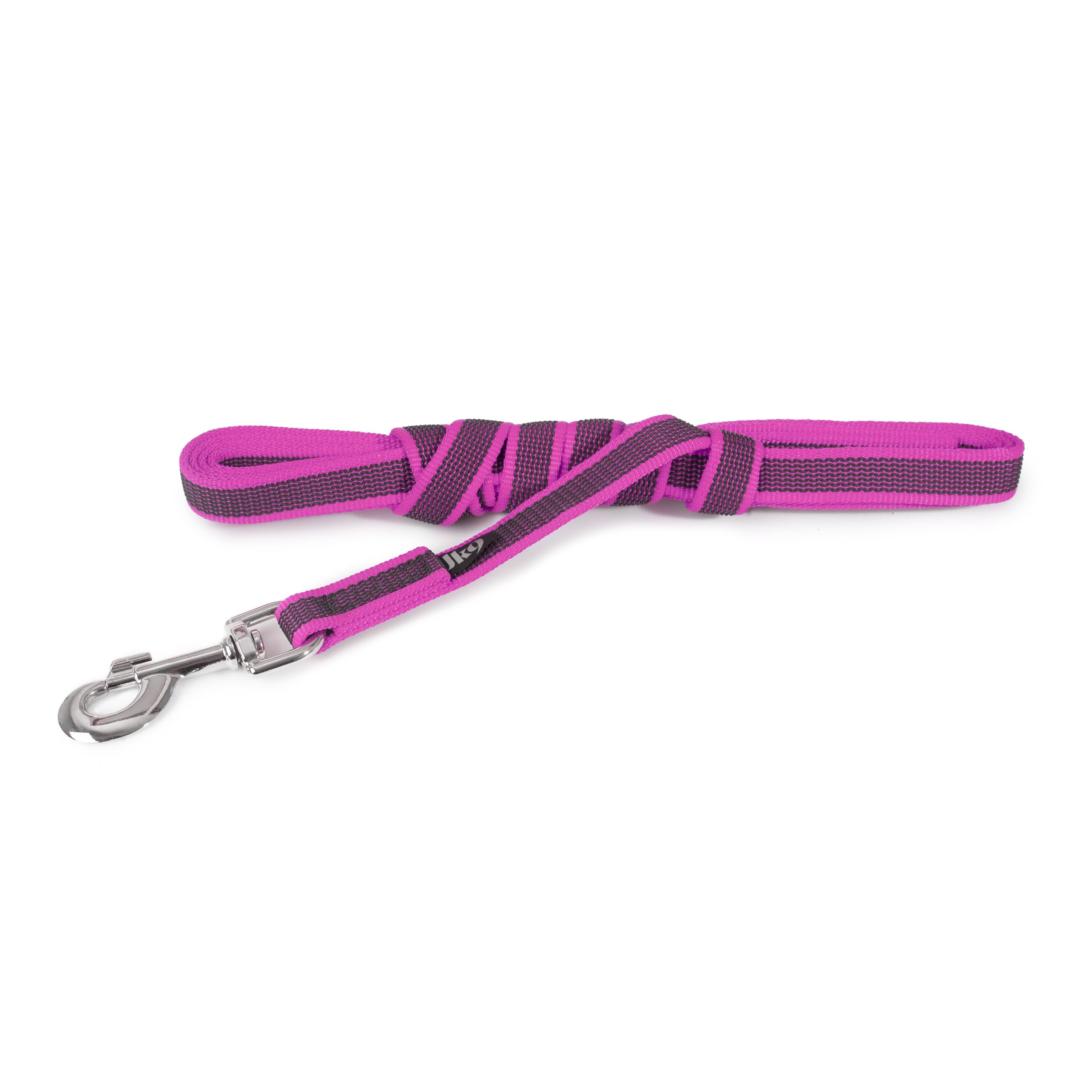 Color & Gray Super-Grip Leash without Handle, 20 mm x 3 m, Pink-Gray