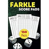 Farkle Score Sheets: Farkle Score Cards, Farkle Score Book, 6 x 9 inches, 150 pages