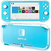 Protective Case for Nintendo Switch Lite, Portable Clear Switch Lite Case | Durable Slim Shell Protector for Nintendo Switch Lite Case Shockproof &amp; Scratch-resistant TPU Cover for Gift, Transparent