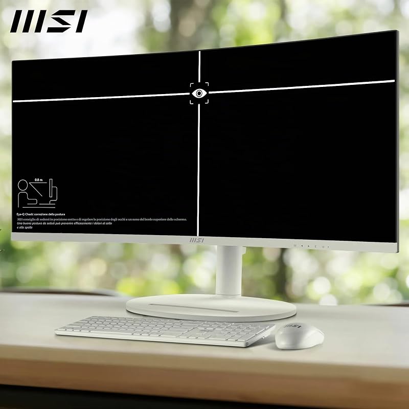 Modern MD342CQPW Monitor 34" UWQHD 1500R, Pannello VA (3440 x 1440)