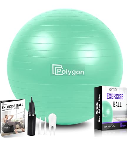 Ballon D'Exercice Primasole 45-75cm - Fitness, Yoga, Grossesse | Anti-Éclatement | 5 Couleurs
