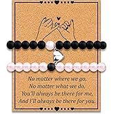 AOBIURV Couple Gifts Matching Bracelets For Couples Long Distance Touch Bracelets Girlfriend Boyfriend Valentines Day Gifts For His Her Relationship Bracelets For Friends Bf Gf Wife Husband