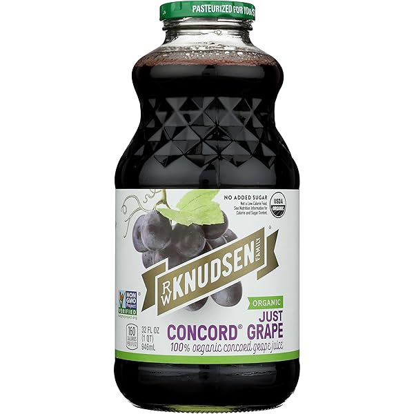 Amazon.com : R.W. KNUDSEN, Juice, Og2, Concord Grape, Pack of 6
