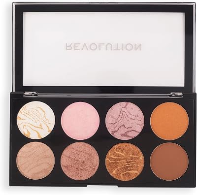 Revolution Beauty Golden Sugar & Spice Ultra Blush Palette