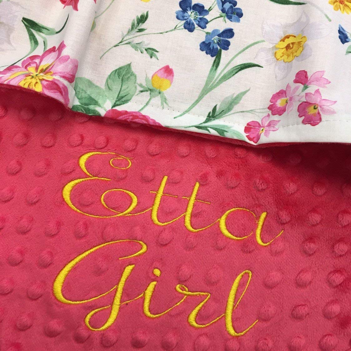 personalized cotton baby blankets