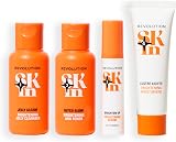 Revolution Skincare London Be Bright 4 Step Starter Kit – Cleanser Toner Serum view 2