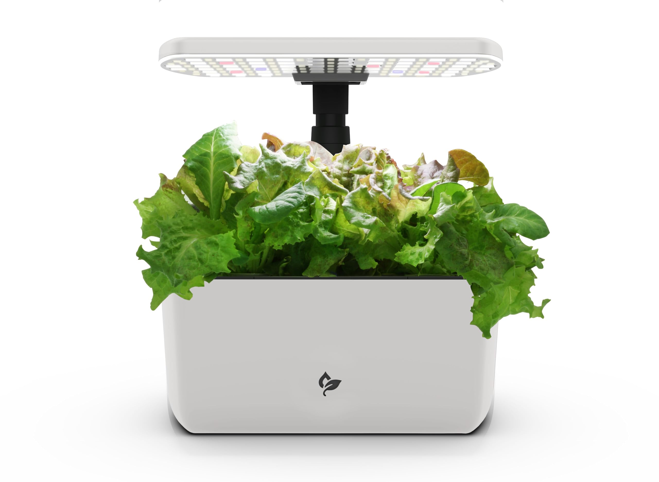 Photo 1 of AeroGarden Harvest Lite in Cream, Soil-Free Indoor Hydroponic Garden with LED Grow Light for Year-Round Gardening of up to 6 Herbs and Vegetables