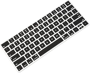 Allinside Black Cover for Apple Magic Keyboard (MLA22LL/A) with US Layout