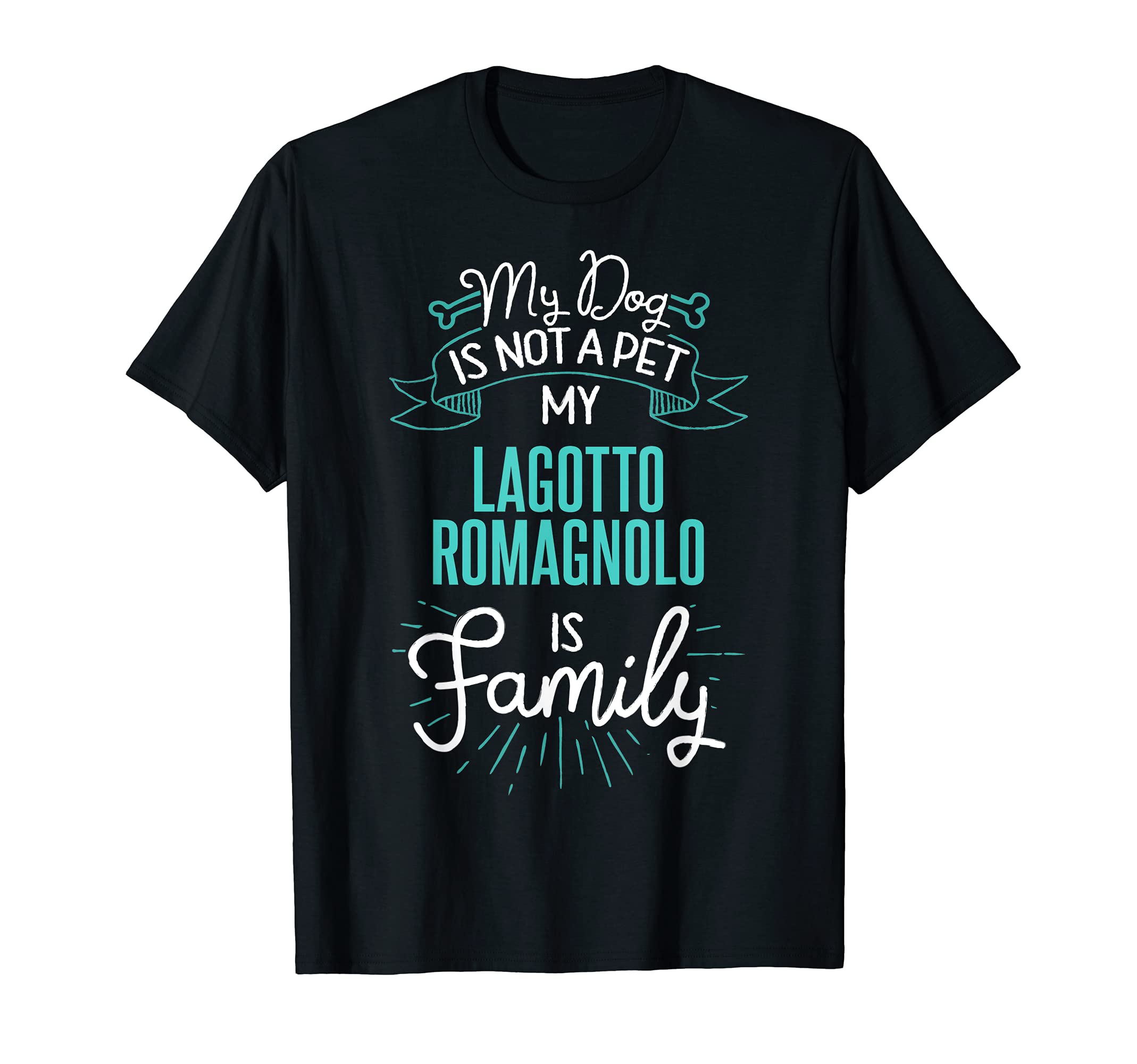 Cute Lagotto Romagnolo Design Family Dog Giftn T-Shirt