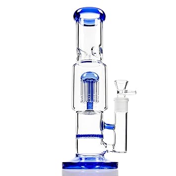 REANICE Rauchen Bong Glas Pipe 18.8mm 30cm Wasser Hooahk Pfeifen Handgemachte Günstig Bongs