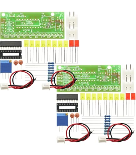 Lot De 10 Pilotes LED LM3914N-1 - 18 Broches, Pour Affichage à Barres Ou éclairage