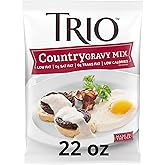 Trio Country Gravy Mix, Sausage, Holiday Roasts, Dehydrated, Just Add Water, 22 oz Bag