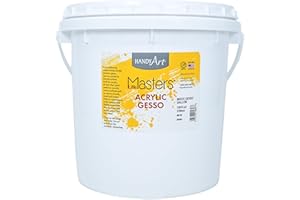 Handy Art Little Masters Economy Acrylic Gallon, White Gesso 128 Fl Oz (Pack of 1)