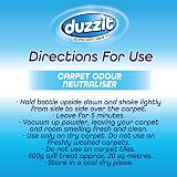 Duzzit Shake & Fresh Fresh Linen 500g Carpet Odour Neutraliser view 3