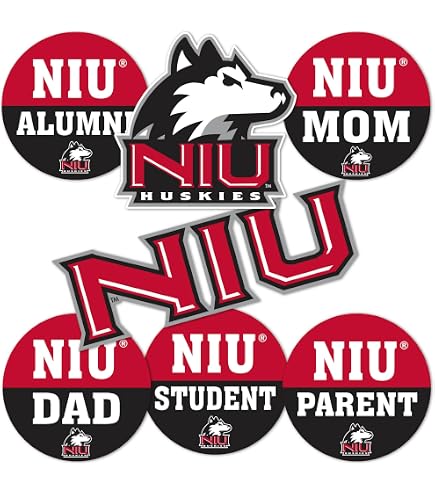 Northern Illinois University Vinyl Decal Sticker - Officially Licensed For Laptop, Car, Water Bottle