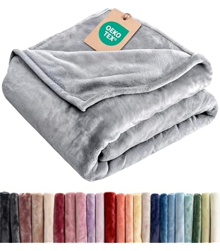 Amazon.com: Berkshire Polartec Softec Blanket (King, Grey) : Home