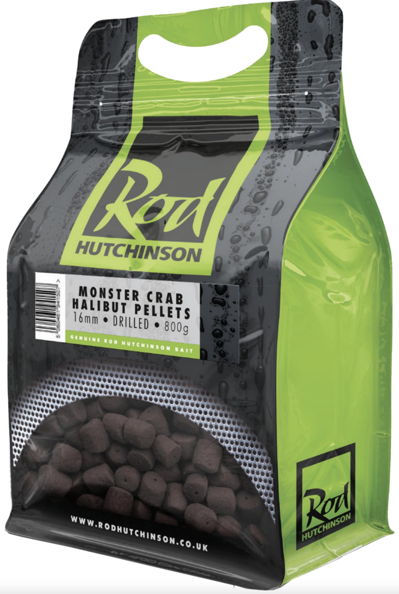 16mm Drilled Monster Crab Halibut 800g Rod Hutchinson Fishing Bait