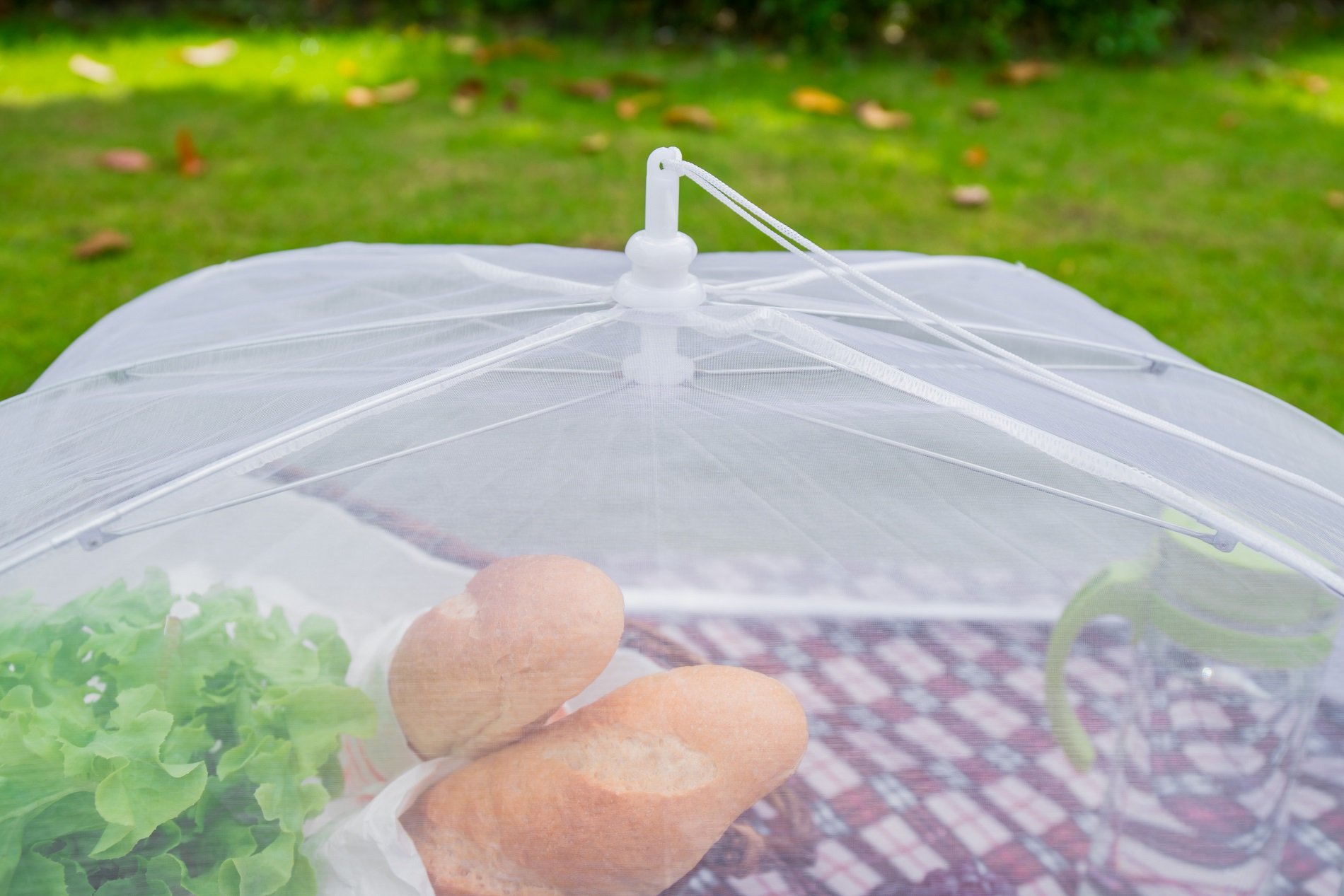 (2 Pack) Luxury Large Food Cover Tent 100 Organza Net Highly Durable