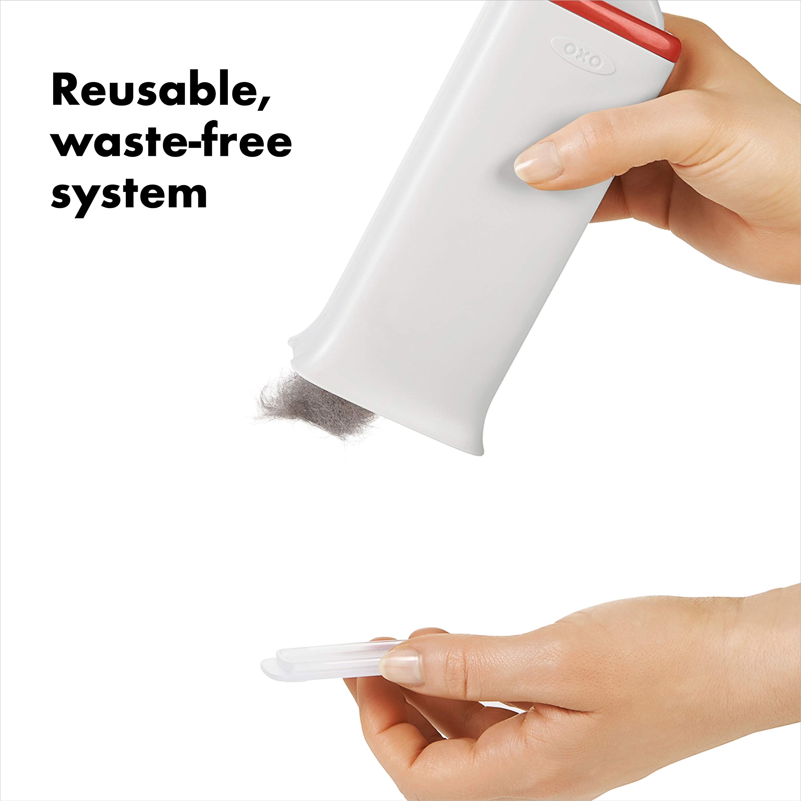 OXO Good Grips Furlifter Pet Garment Brush Hair Remover for Clothing, White, Garment Brush