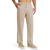 Libin Men's Imitation Linen Pants Casual Pants Lightweight Pants Summer Beach Lounge Pants
