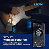 LEKATO Guitar Amp Portable 5W Mini Amp with Bluetooth Effects view 3